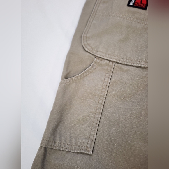 Wrangler Riggs Workwear Men's Khaki Carpenter Pants Straight Leg, sz 30x30 - Picture 14 of 16
